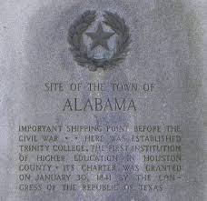 Site of the town of Alabama