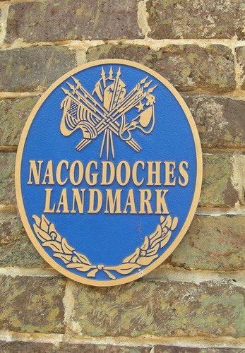 123 E Main, Nacogdoches Landmark Marker