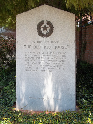 115 South, The Old Red House Marker